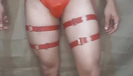 Performing my daddy's Christmas fetish