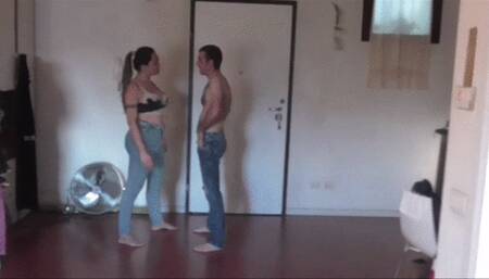 MASTER KING OF PAIN VS MISTRESS LETICIA CASTRO , THE REVENGE PART 1