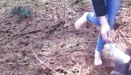 Sexy Elise in the Forest