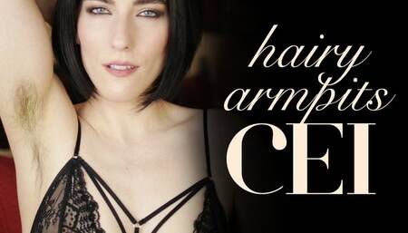 Hairy Armpits Tease & CEI