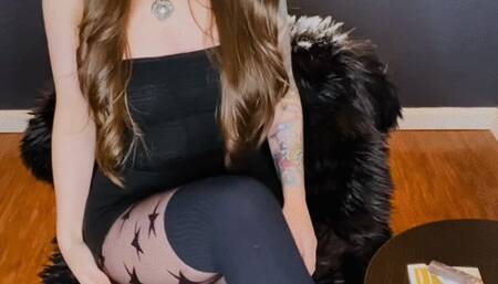 Smoking in Star Tights Pt1