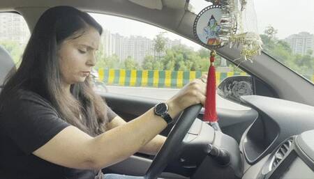 Cranking and revving while reading magazine