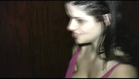 Amber Sucks Her Second Anonymous Cock That Shows Up Through The Hole! (mp4)