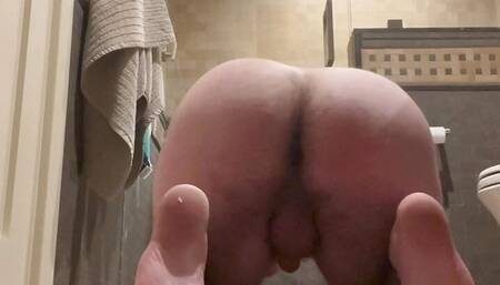 Showing my hairy butt