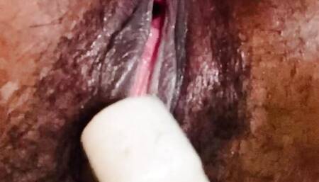 Indian Desi Latina muskan using dildo for satisfying her naughty desi chut