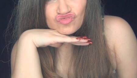 Lip Smelling And Playing With My Long Sexy Hair (MP4) ~ MissDias Playground