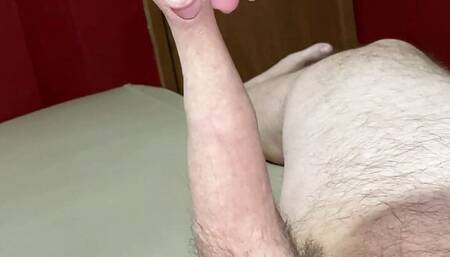 Jacking Off - Uncut Cock Play and Cumshot