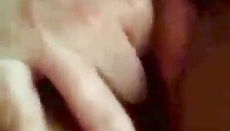 Masturbating fingering pussy