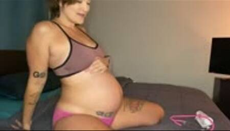 AYLA AYSEL 30 WEEKS PREGNANT 1080p