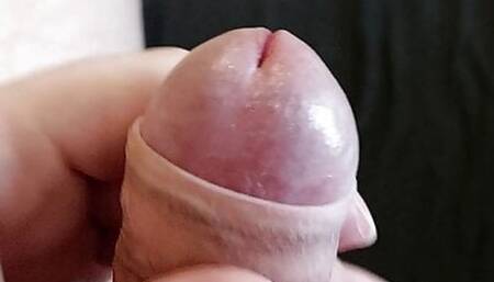 Wank with cockring