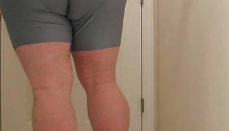Chubby Guy Strips Down After a Long Day at Work