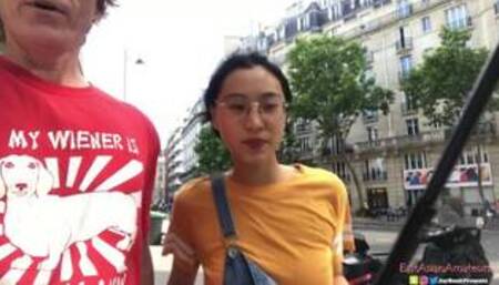 Chinese Asian June Liu Creampie - SpicyGum Fucks American Guy in Paris x Jay Bank Presents