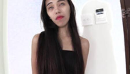 Flat chested Filipina hooker begs me to knock her up