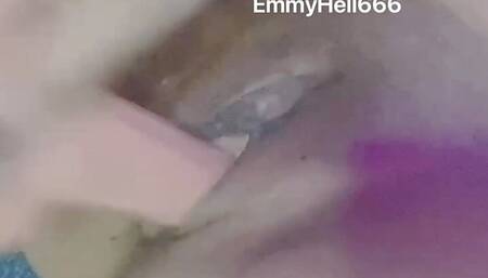 big ass desperate for cock riding dildo