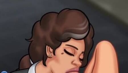 [Gameplay] summertime saga sex scene mature women loves cock