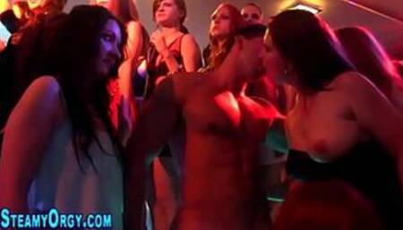 Cfnm amateurs ride cock