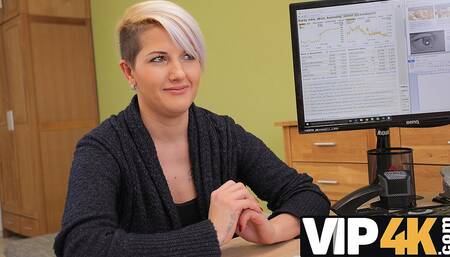 LOAN4K. Money lender gets it on with charmer down for anything for loan