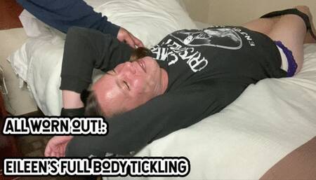 ALL WORN OUT!: EILEEN’S FULL BODY TICKLING
