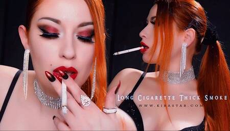 4K Long Cigarette Thick Smoke