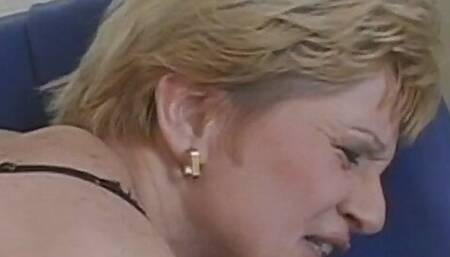 Blonde milf's greatest lust and explosive excitement