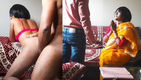 Indian House Wife Fucked by Bankk Officer - Hindi Sex Story