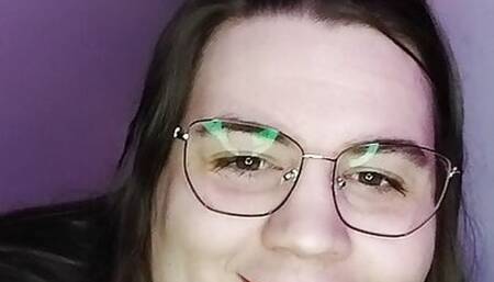 Bbw crossdresser enjoys anal pleasure with a fancy horn