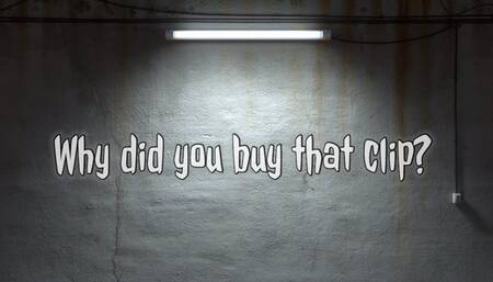 Why did you buy that clip?