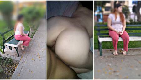 I catch a hot milf with a big ass on the street and she offers me to go to her house for some delicious POV sex