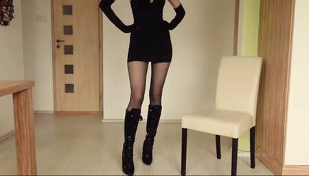 Addicted to my gloves and boots