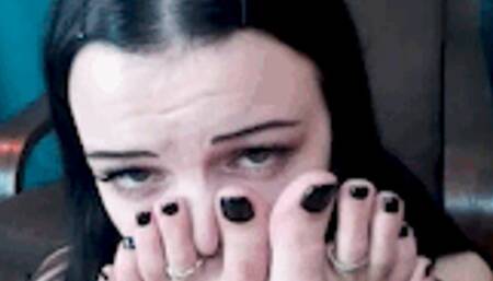 Mistress Angela Shoots Slave