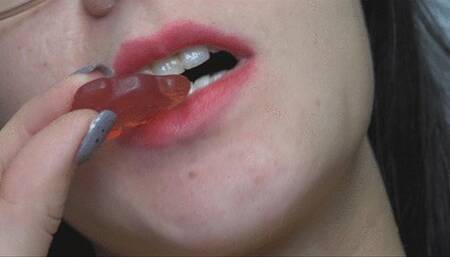 sharp teeth and a sexy girl