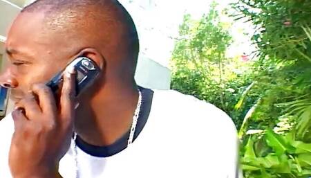 Ebony skinned Mone Divine fucks Devlin Weed's cock