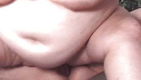 Horny lesbian bbw fingering their pussies wet with