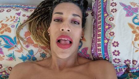 Missionary mouth fetish fuck POV