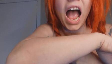 BITING my own arm and hand WMV 720