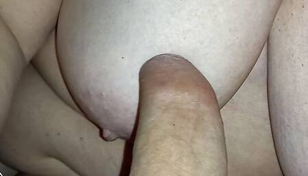 Milf sucks a big cock and swallows the cum