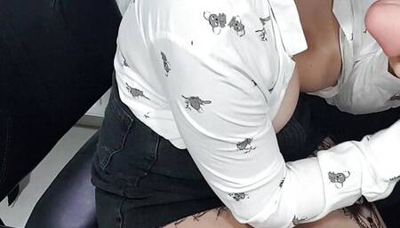 Amateur Teen (18+) Blowjob at office