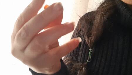 MY HUSBAND HAS SHRUNK AND I AM GOING TO EAT HIM UP