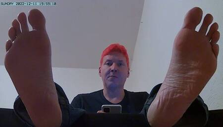 You are a foot pervert!