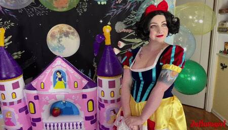 Snow White Gets True Love's Fuck In Inflatable Castle Bed
