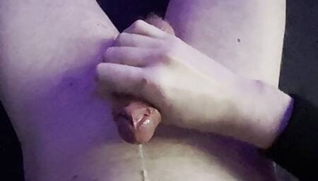 Horny twink masturbating + cumshot