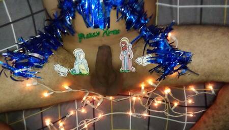My Christmas nativity scene in bed with love. Thinking about sex and fun at Xmas. Merry XXXmas for you