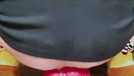 Bouncing on John Thomas Toys Master 12inch