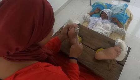 Tickling Harem kari Video 15 minutes