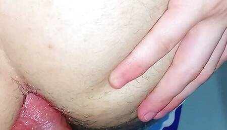 Young White Boy Couldn't Take All The Dick In The Ass