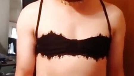 Crossdresser tease