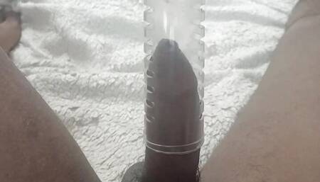 Penis Pump Machine Jerking Until I Cum