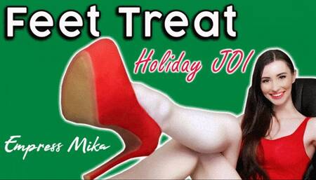 Feet Treat: Holiday JOI - 600p