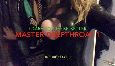 P1 SHEMALE MASTER ON SLAVE DEEPTHROAT I DARE YOU TO A BETTER DEEPTHROAT DEEPER AND LONGER