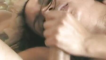 Sexy Michelle Banks gets fucked in threesome